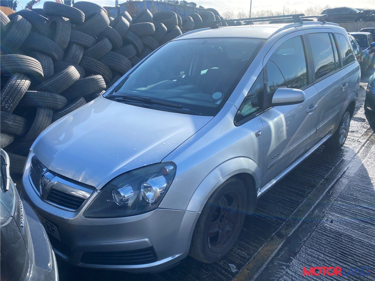 Недавно поступивший автомобиль Opel Zafira B 2005-2012 - разборочный номер  t32945