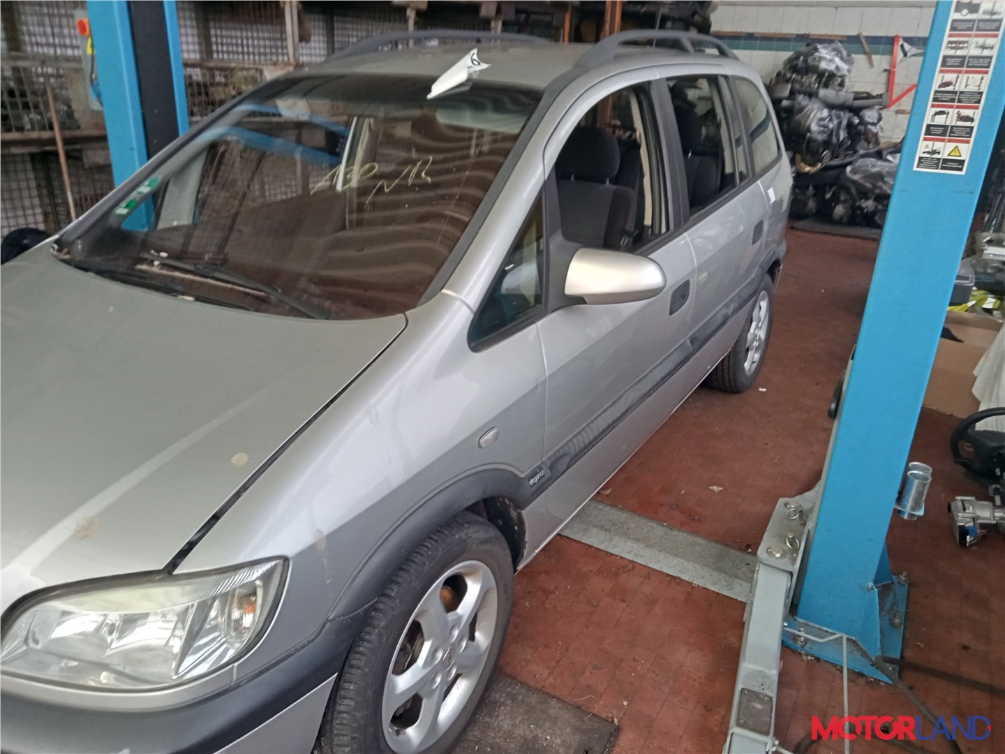 Недавно поступивший автомобиль Opel Zafira A 1999-2005 - разборочный номер  26844