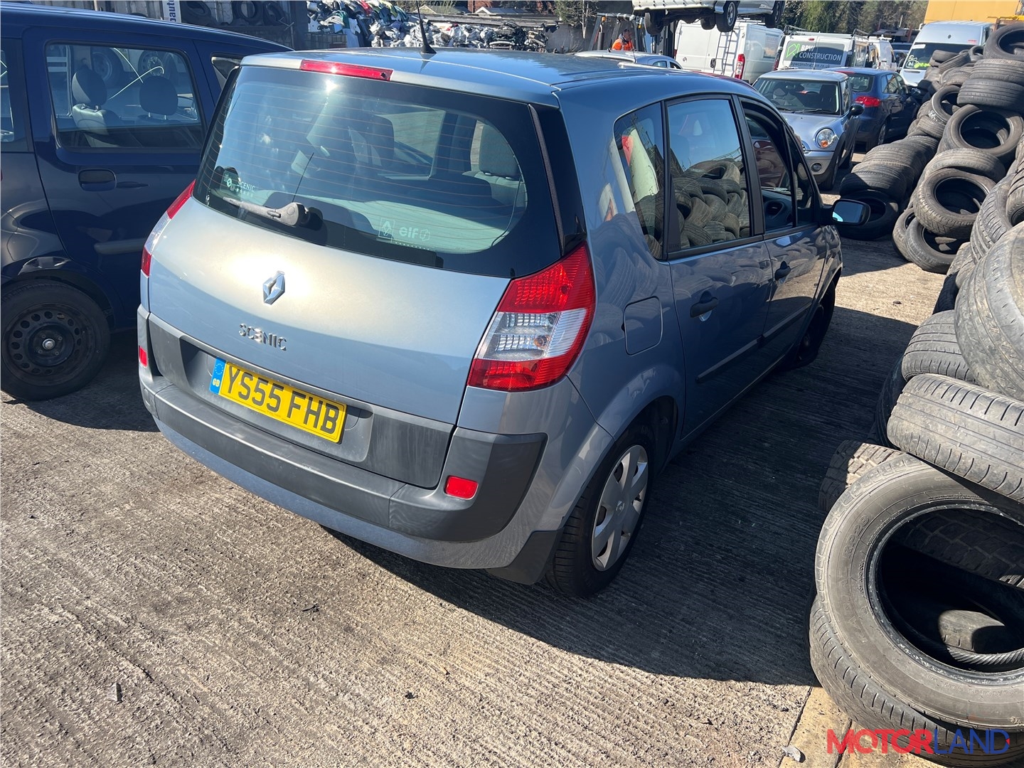 Недавно поступивший автомобиль Renault Scenic 2003-2009 - разборочный номер  t33098