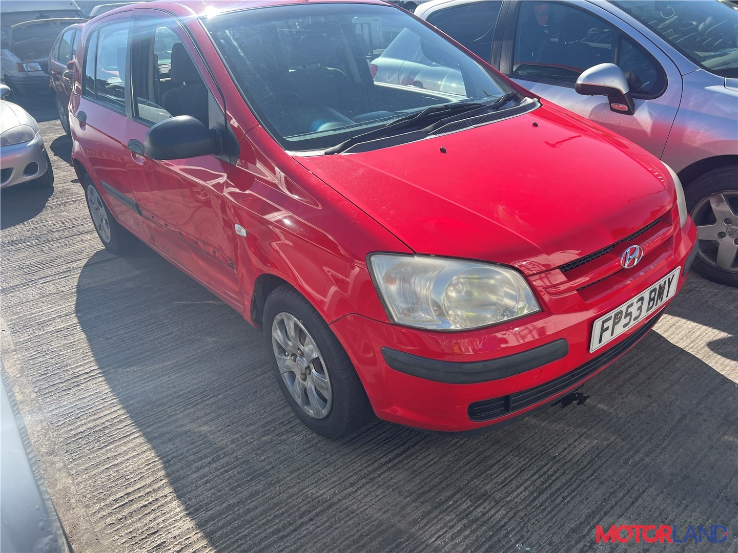 Недавно поступивший автомобиль Hyundai Getz - разборочный номер t33239