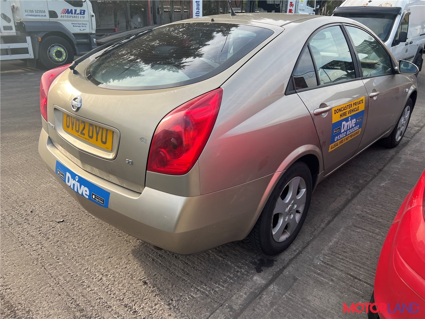 Недавно поступивший автомобиль Nissan Primera P12 2002-2007 - разборочный  номер t33198