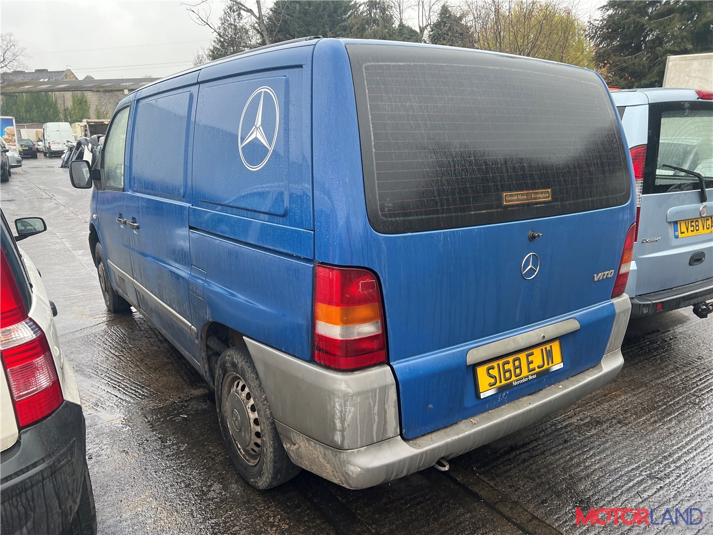 Недавно поступивший автомобиль Mercedes Vito W638 1996-2003 - разборочный  номер t33206