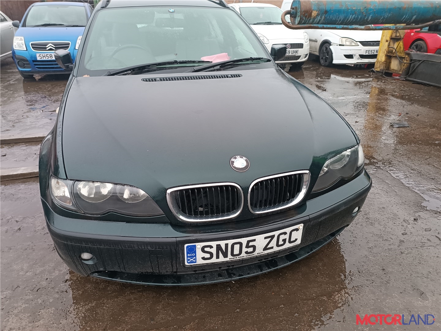 Недавно поступивший автомобиль BMW 3 E46 1998-2005 - разборочный номер x3305