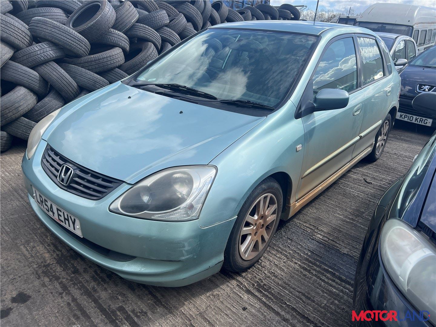 Недавно поступивший автомобиль Honda Civic 2001-2005 - разборочный номер  t33180