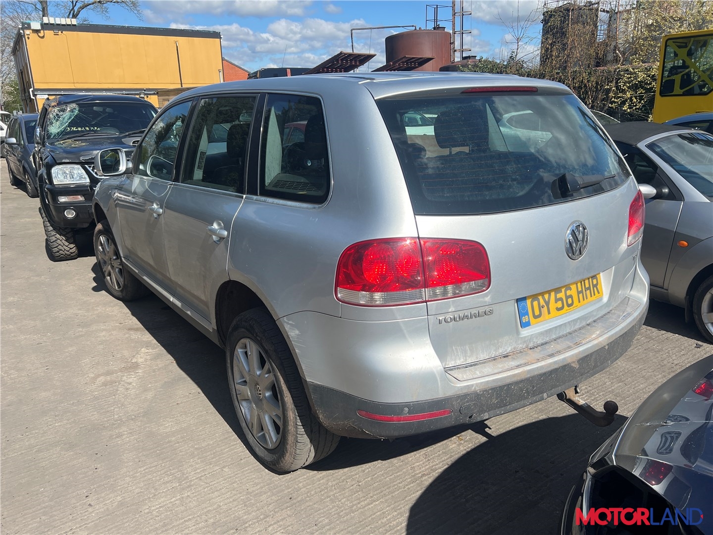 Недавно поступивший автомобиль Volkswagen Touareg 2002-2007 - разборочный  номер t33222