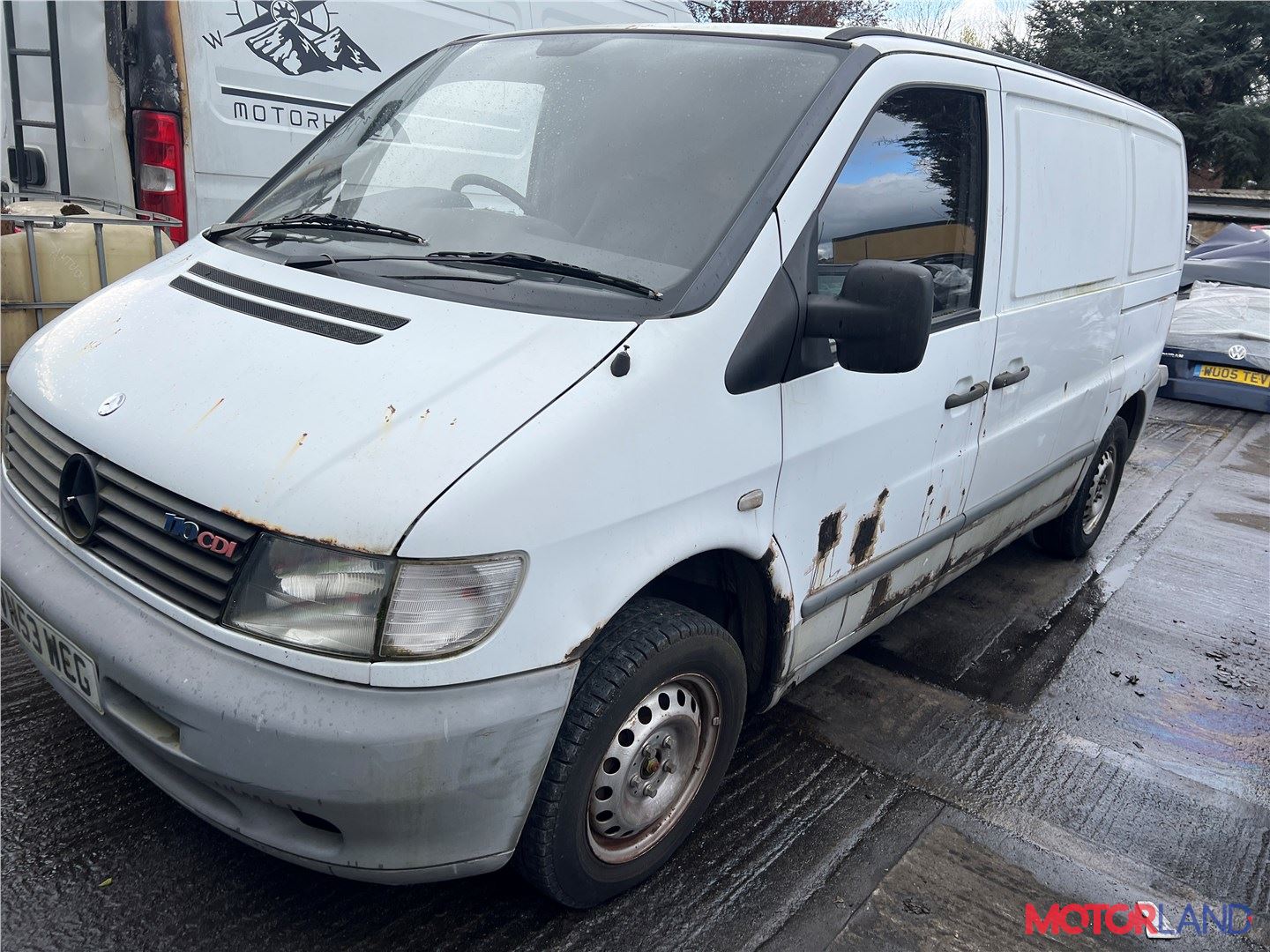 Недавно поступивший автомобиль Mercedes Vito W638 1996-2003 - разборочный  номер t33289