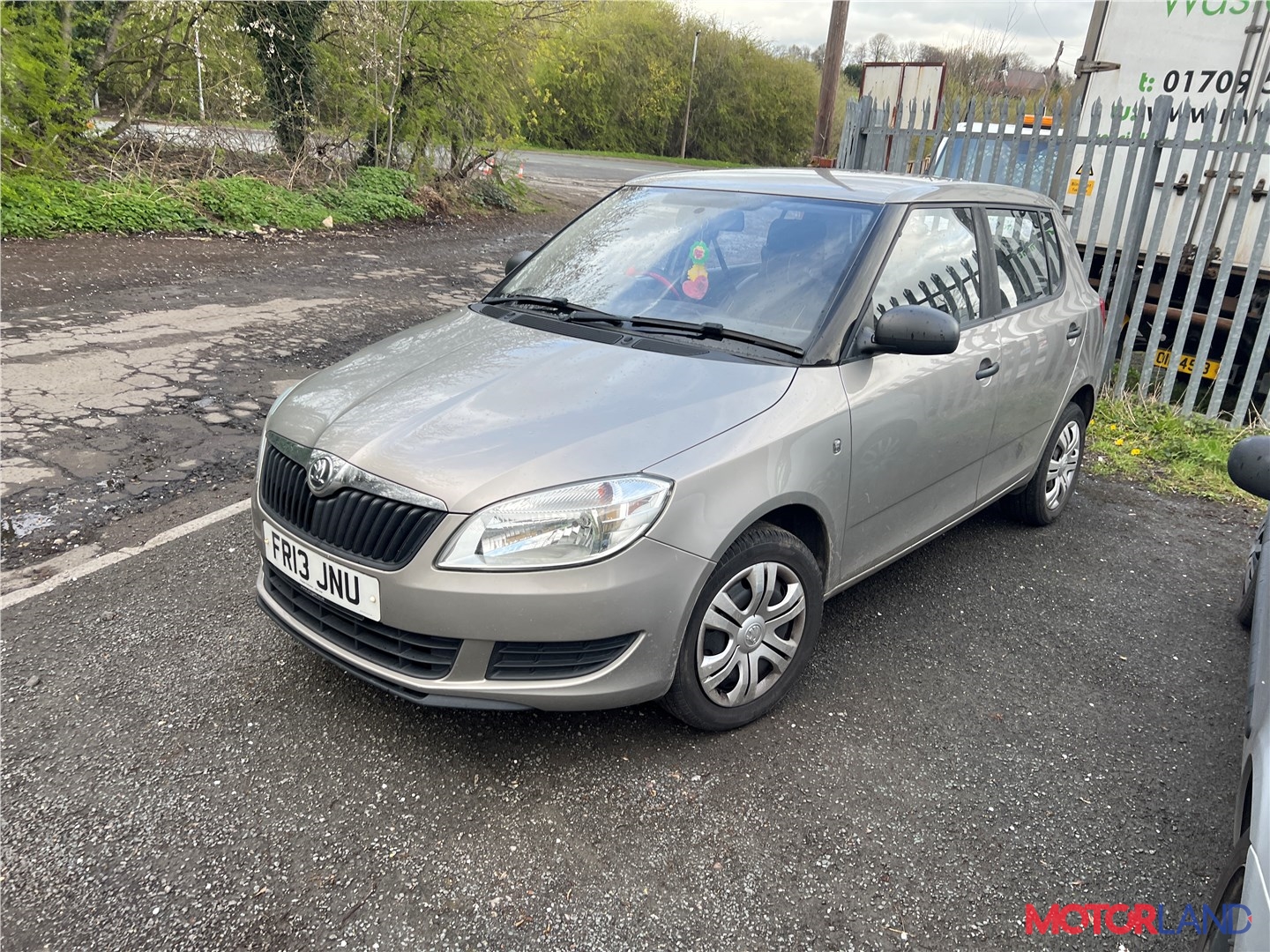 Недавно поступивший автомобиль Skoda Fabia 2010-2014 - разборочный номер  t33262