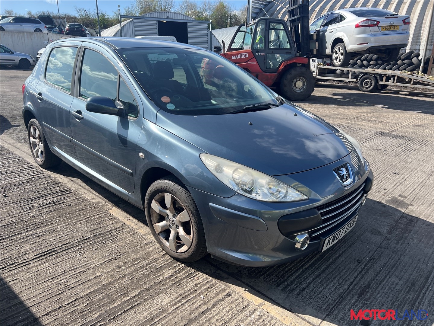 Недавно поступивший автомобиль Peugeot 307 - разборочный номер t33318