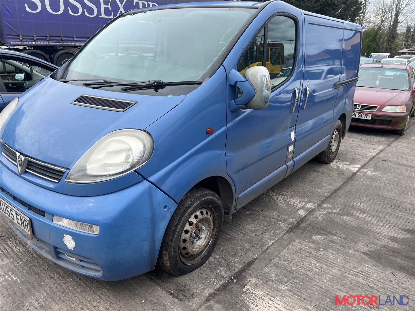 Недавно поступивший автомобиль Opel Vivaro 2001-2014 - разборочный номер  t33294