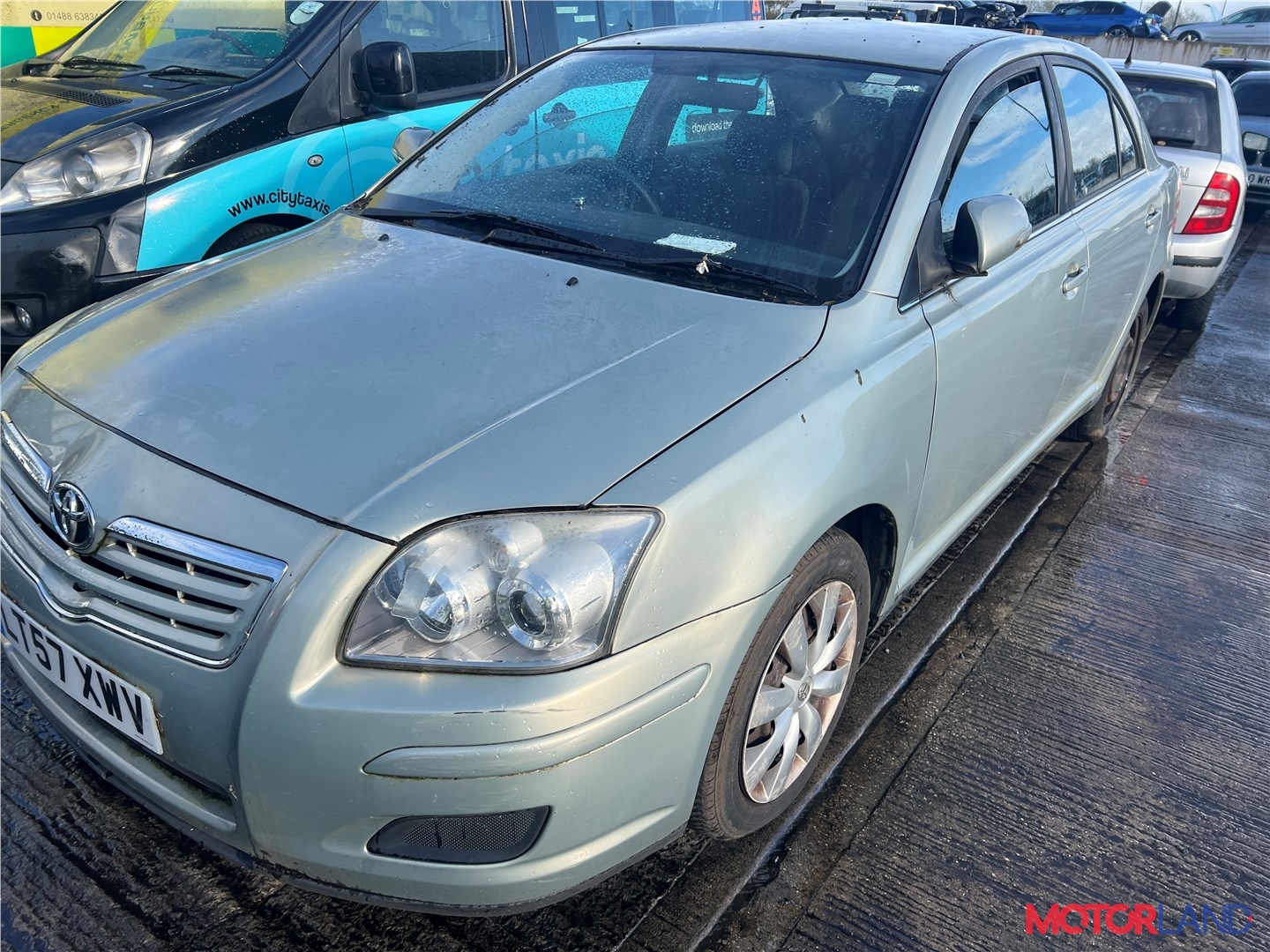 Недавно поступивший автомобиль Toyota Avensis 2 2003-2008 - разборочный  номер t33410