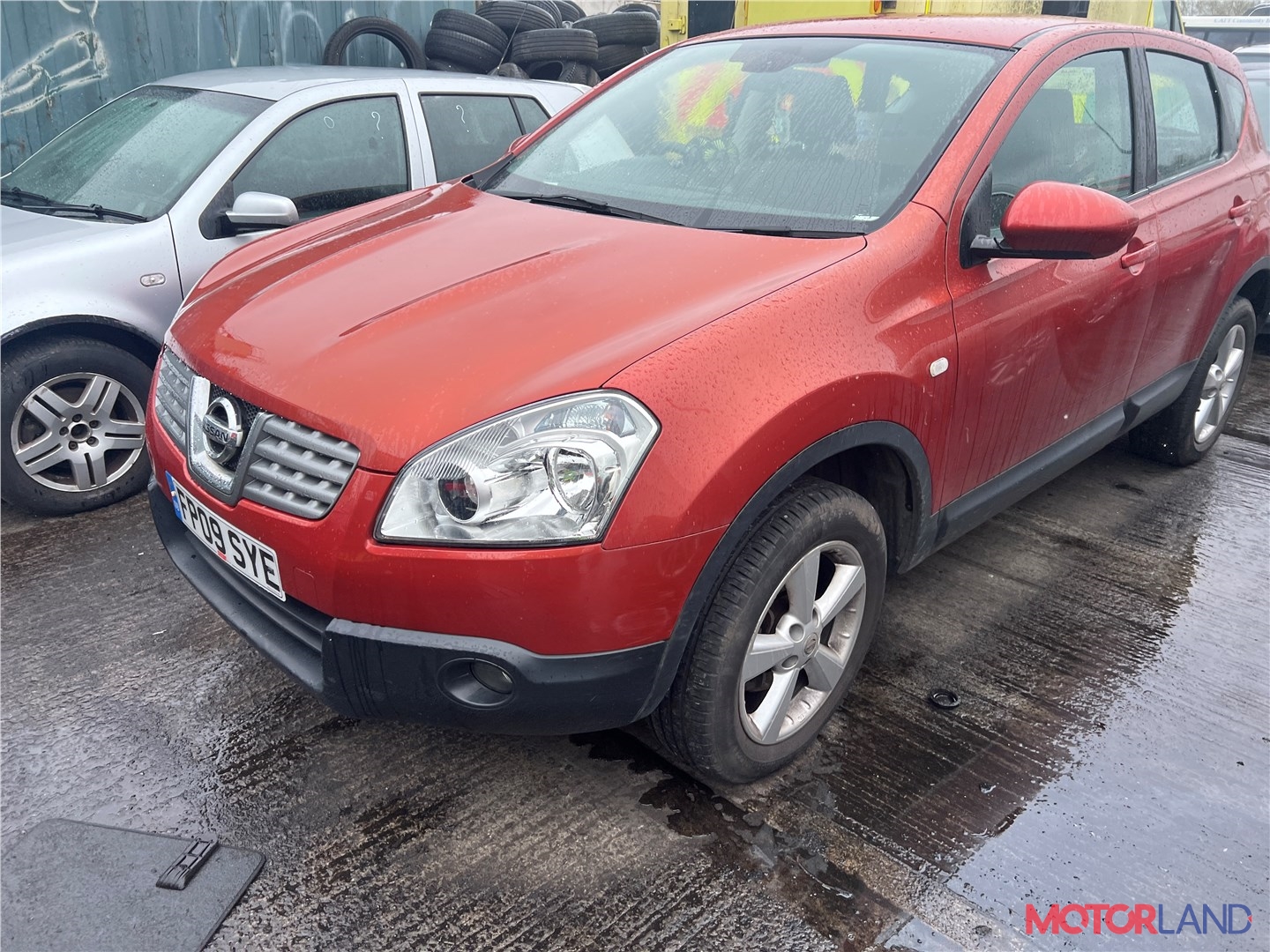 Недавно поступивший автомобиль Nissan Qashqai 2006-2013 - разборочный номер  t33390