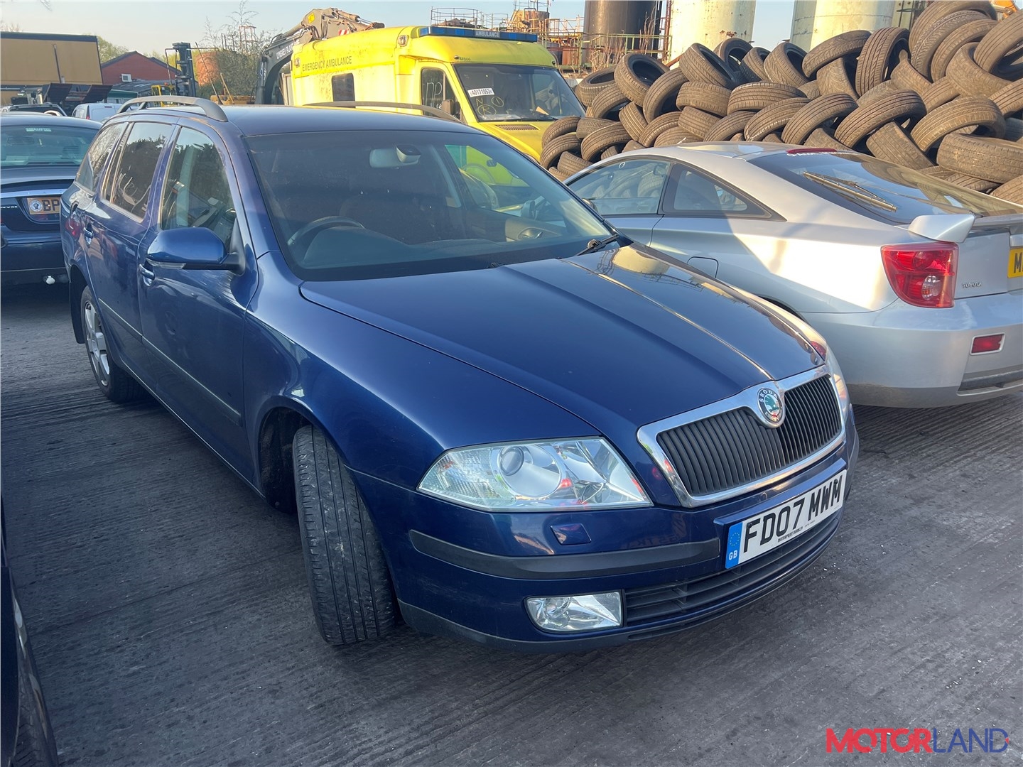 Недавно поступивший автомобиль Skoda Octavia (A5) 2004-2008 - разборочный  номер t33529