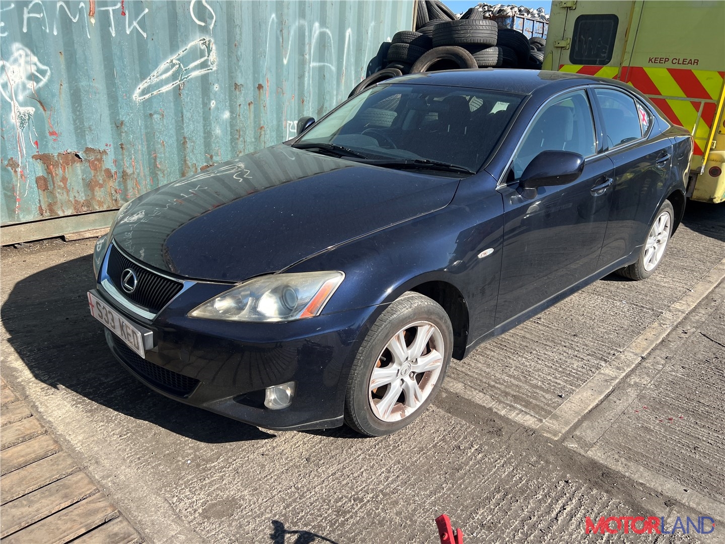 Недавно поступивший автомобиль Lexus IS 2005-2013 - разборочный номер t33745