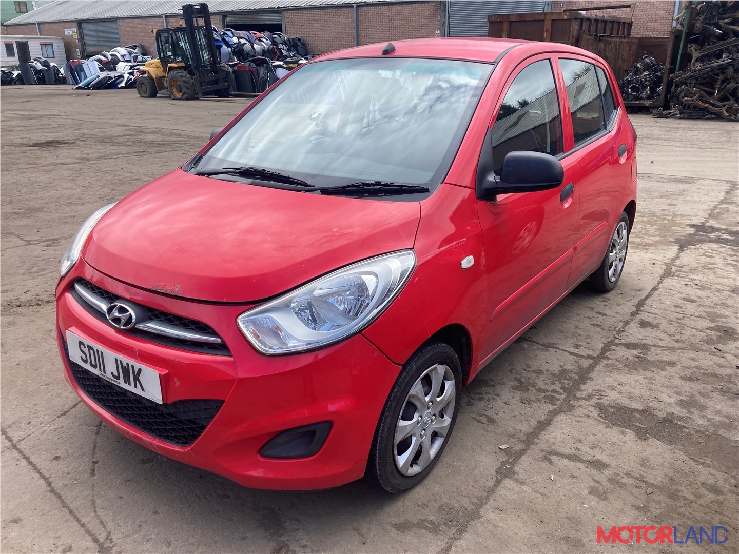 Недавно поступивший автомобиль Hyundai i10 2007-2013 - разборочный номер  x3388