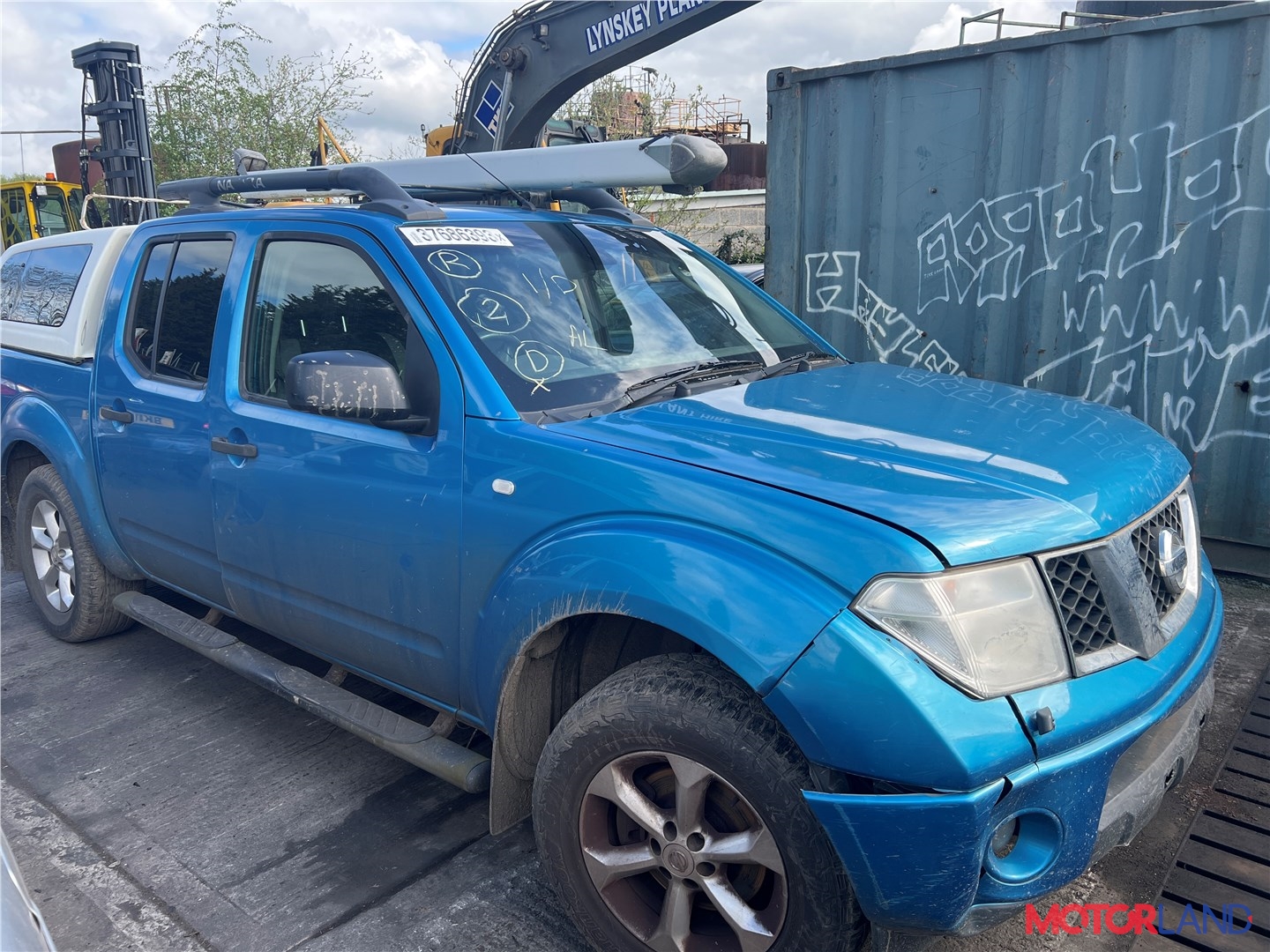 Недавно поступивший автомобиль Nissan Navara 2005-2015 - разборочный номер  t34122