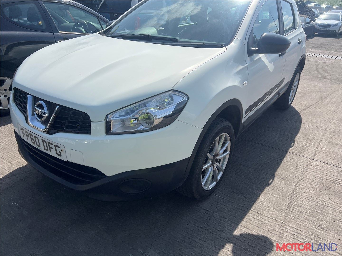 Недавно поступивший автомобиль Nissan Qashqai 2006-2013 - разборочный номер  t33836