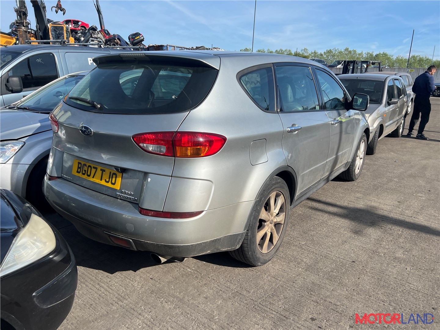 Недавно поступивший автомобиль Subaru Tribeca (B9) 2004-2007 - разборочный  номер t33856