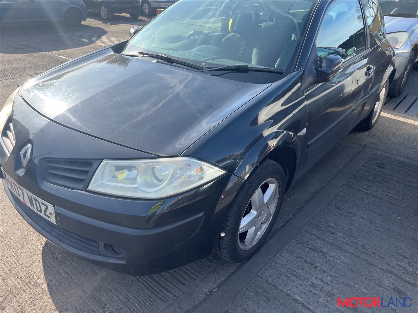 Недавно поступивший автомобиль Renault Megane 2 2002-2009 - разборочный  номер t33956