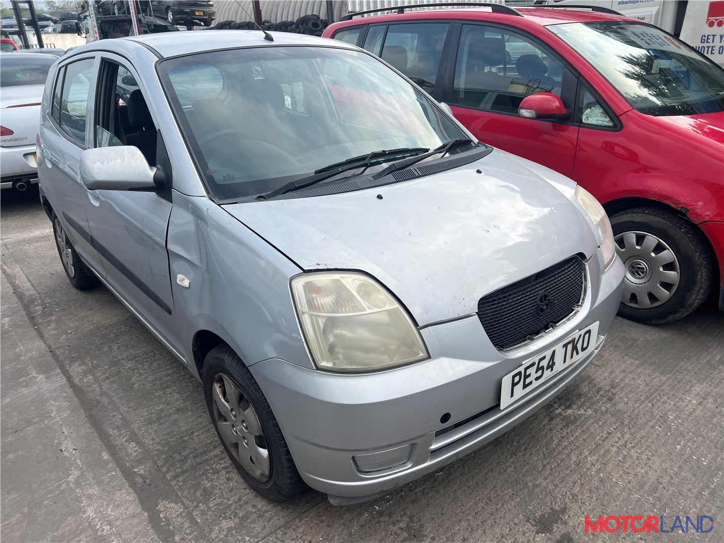 Недавно поступивший автомобиль КИА Picanto 2004-2011 - разборочный номер  t33872