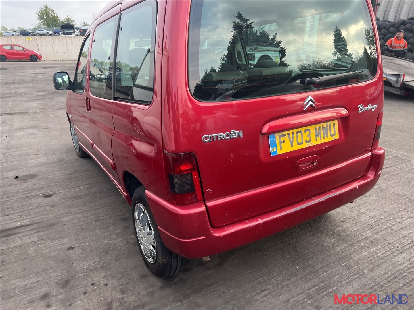 Недавно поступивший автомобиль Citroen Berlingo 2002-2008 - разборочный  номер t33876