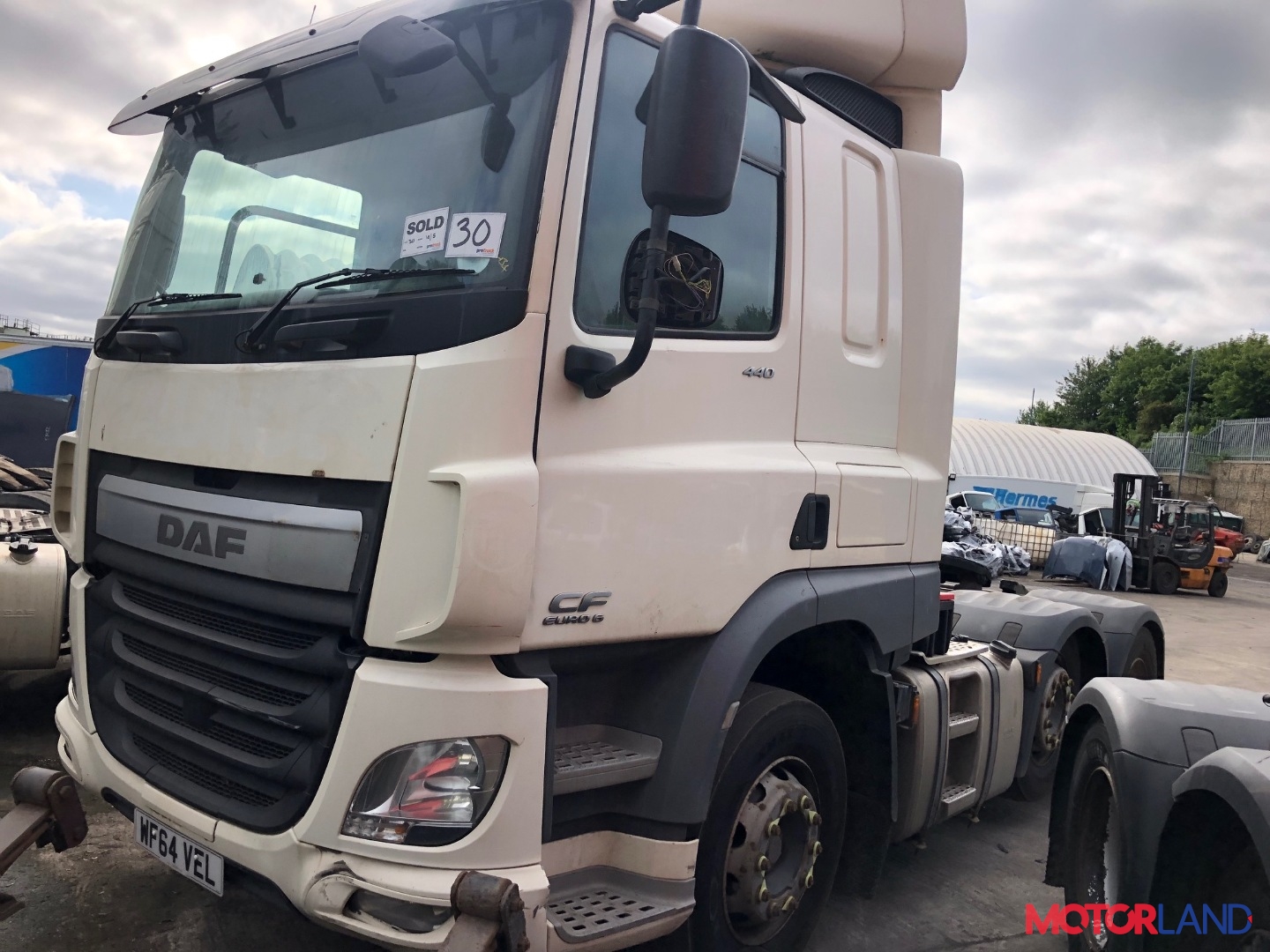 Недавно поступивший автомобиль DAF CF 86 2013- - разборочный номер t34409