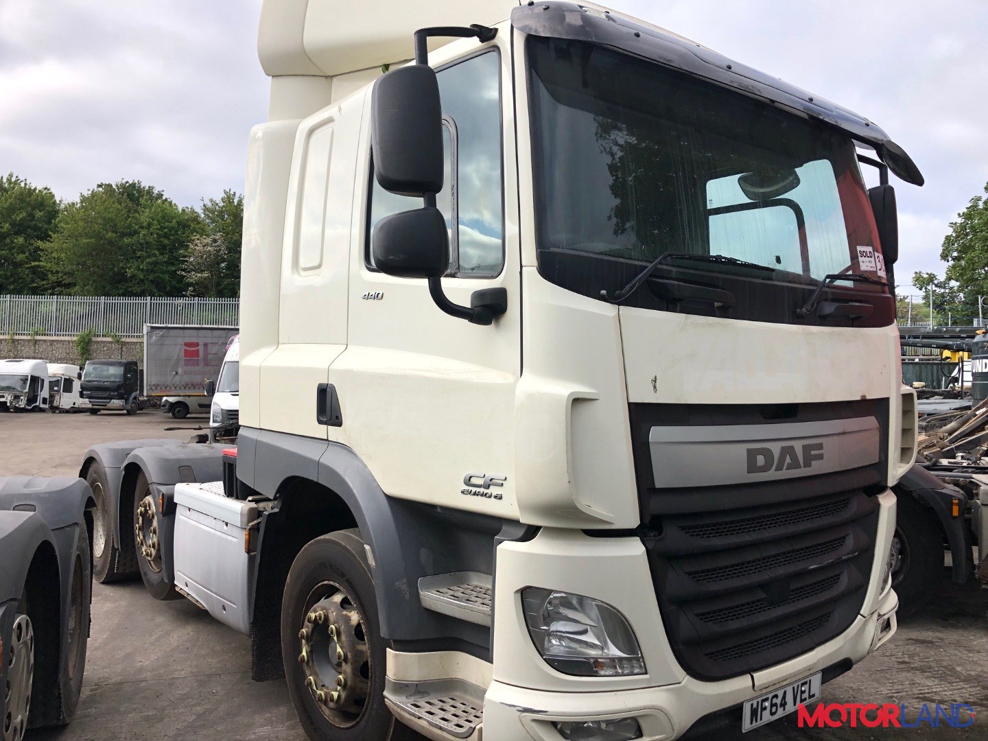 Недавно поступивший автомобиль DAF CF 86 2013- - разборочный номер t34409