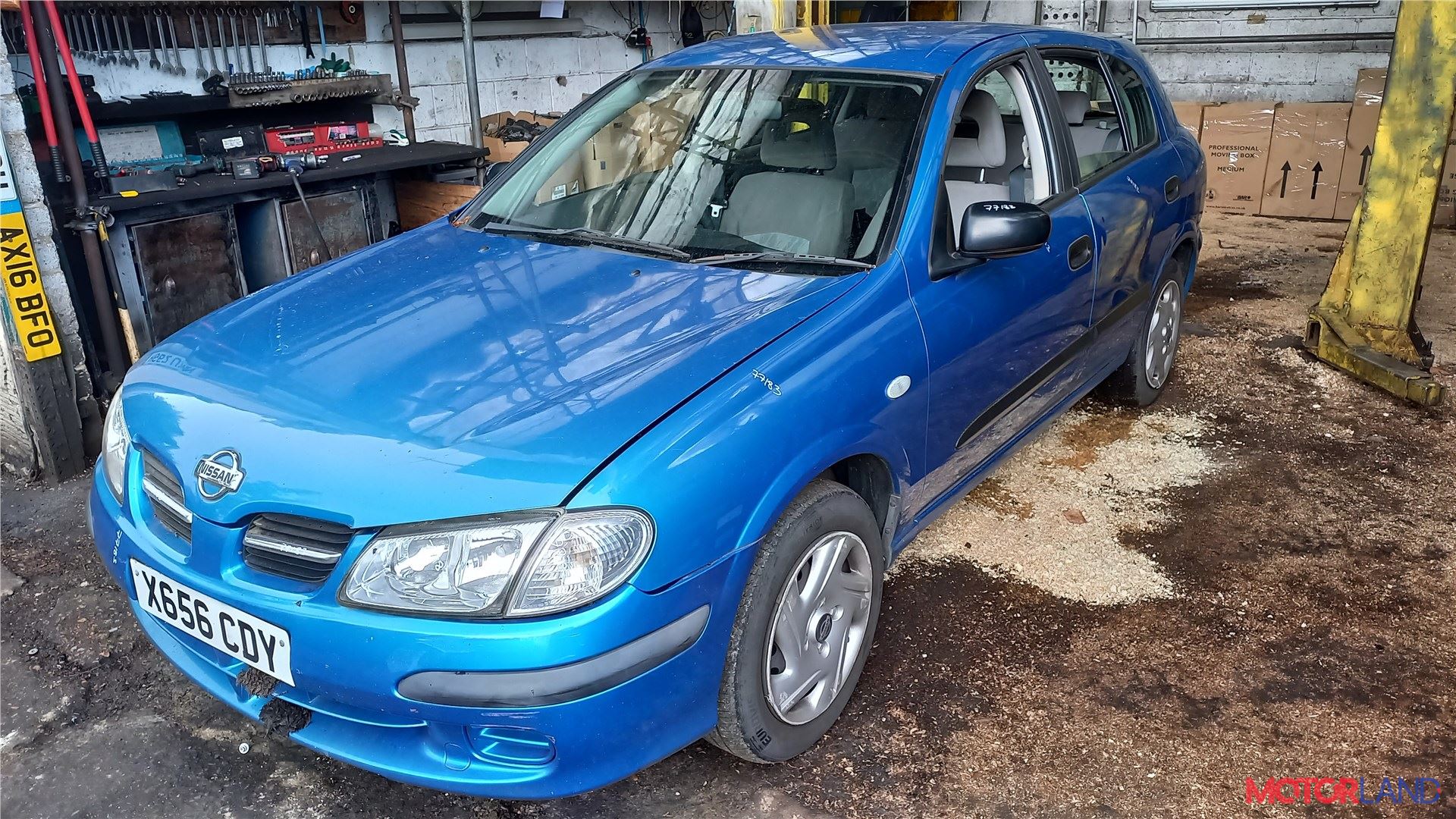 Недавно поступивший автомобиль Nissan Almera N16 2000-2006 - разборочный  номер 77183