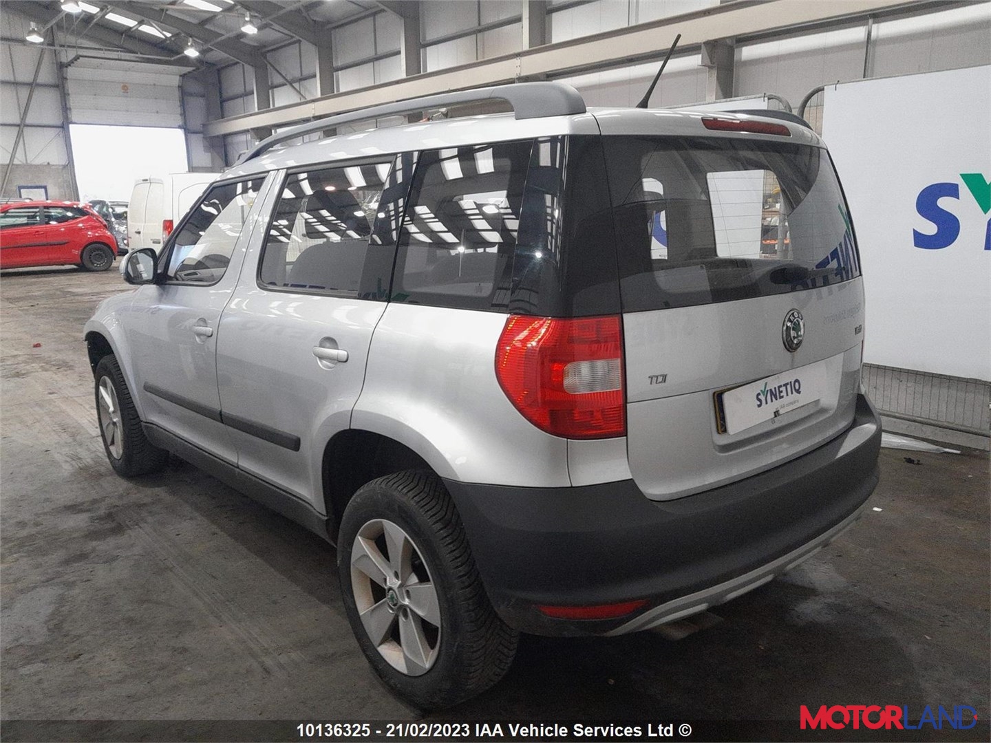 Недавно поступивший автомобиль Skoda Yeti 2009-2014 - разборочный номер  x3519