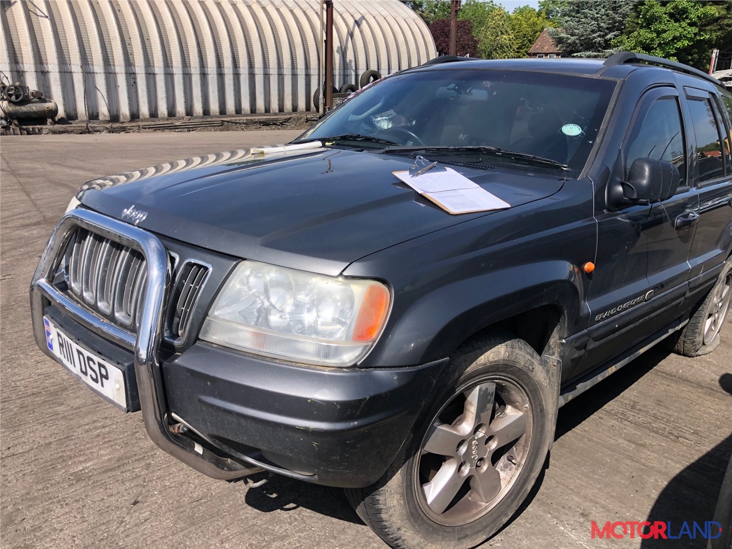 Недавно поступивший автомобиль Jeep Grand Cherokee 1999-2003 - разборочный  номер t34299