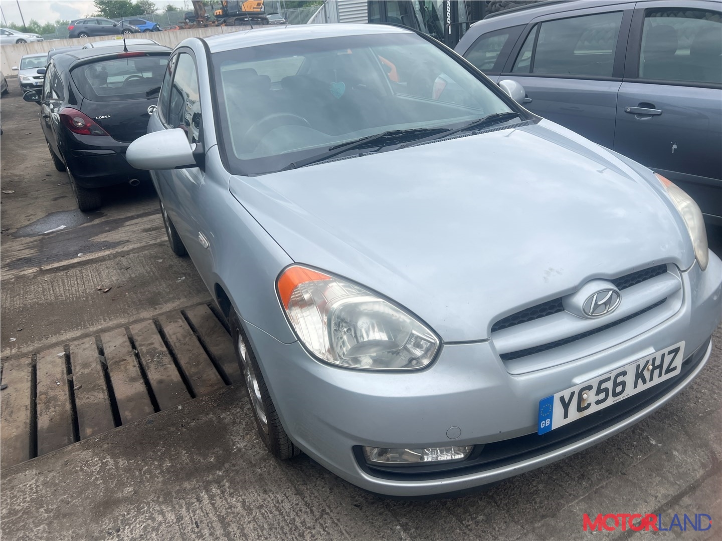 Недавно поступивший автомобиль Hyundai Accent 2006-2010 - разборочный номер  t34198