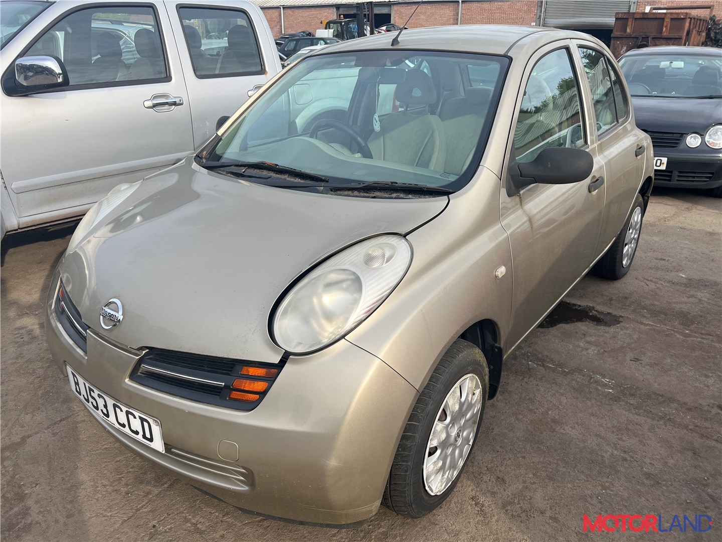 Недавно поступивший автомобиль Nissan Micra K12E 2003-2010 - разборочный  номер x3613