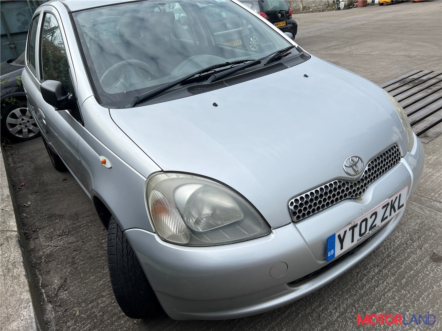 Недавно поступивший автомобиль Toyota Yaris 1999-2006 - разборочный номер  t34260