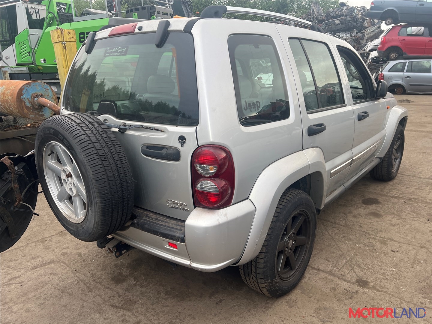 Недавно поступивший автомобиль Jeep Liberty 2002-2006 - разборочный номер  x3602