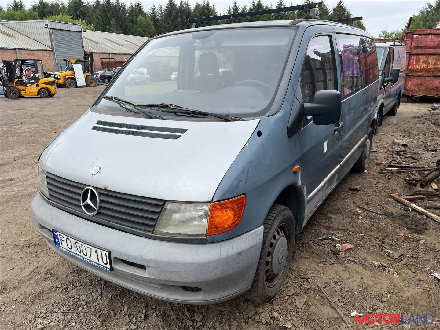 Недавно поступивший автомобиль Mercedes Vito W638 1996-2003 - разборочный  номер x3603