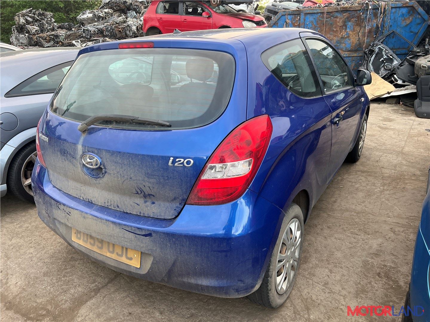 Недавно поступивший автомобиль Hyundai i20 2009-2012 - разборочный номер  x3641