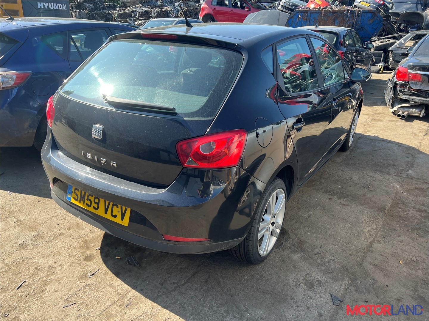 Недавно поступивший автомобиль Seat Ibiza 4 2008-2012 - разборочный номер  x3685