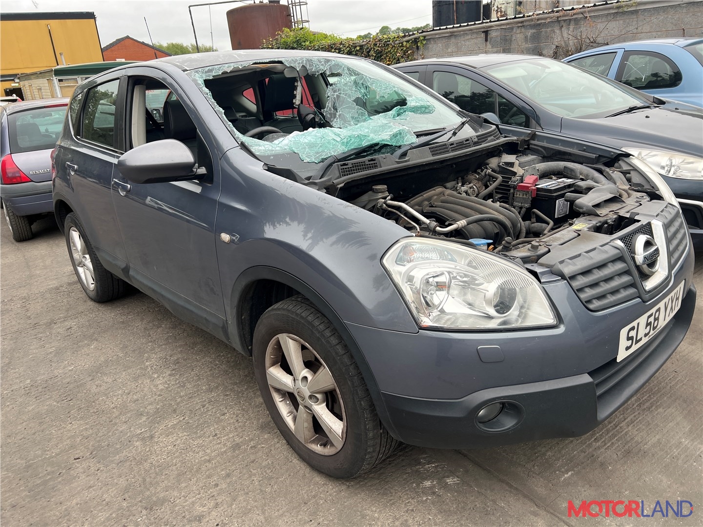 Недавно поступивший автомобиль Nissan Qashqai 2006-2013 - разборочный номер  t34548