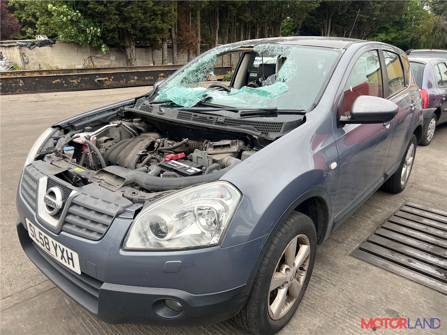 Недавно поступивший автомобиль Nissan Qashqai 2006-2013 - разборочный номер  t34548