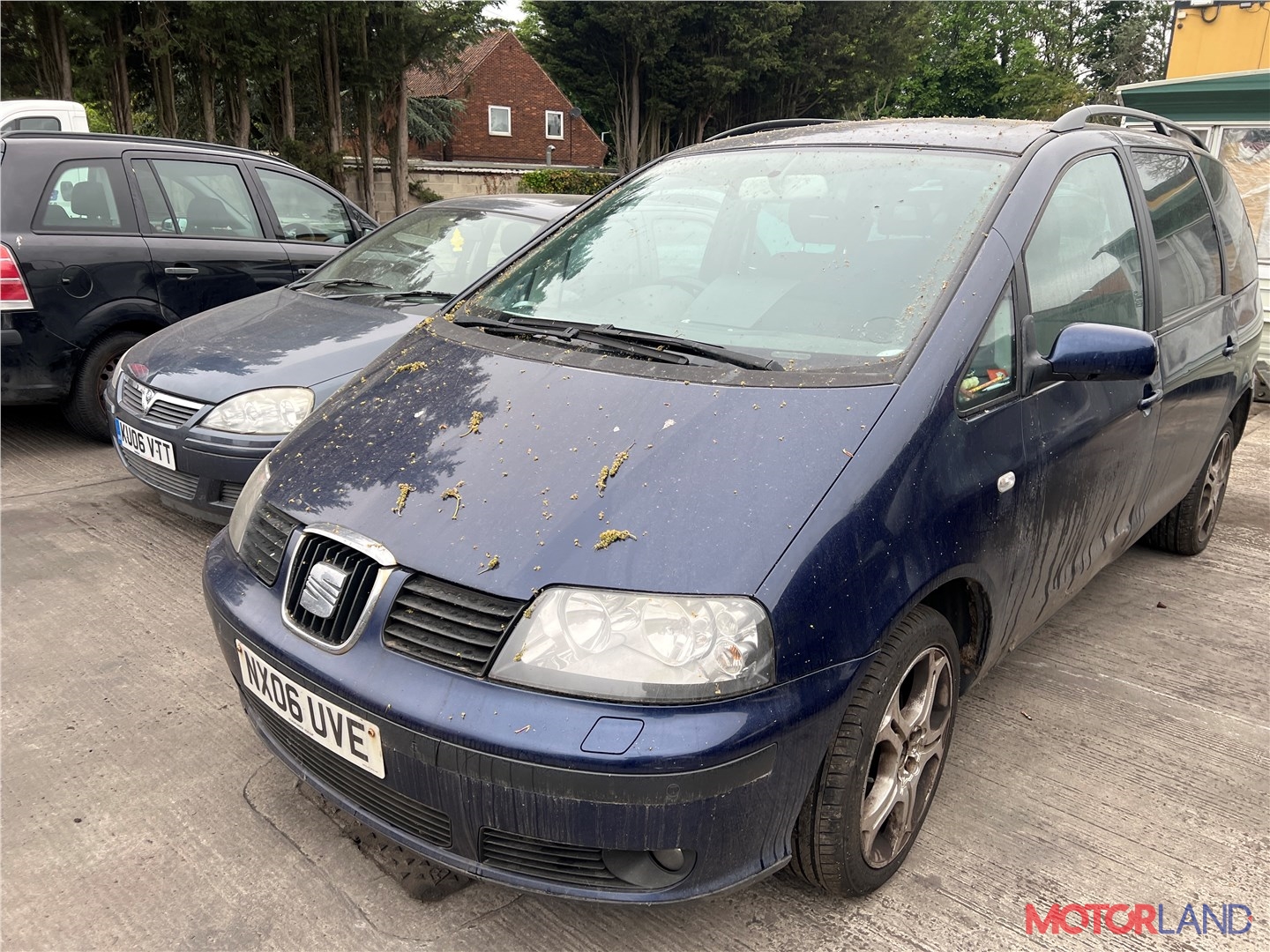 Недавно поступивший автомобиль Seat Alhambra 2000-2010 - разборочный номер  t34479