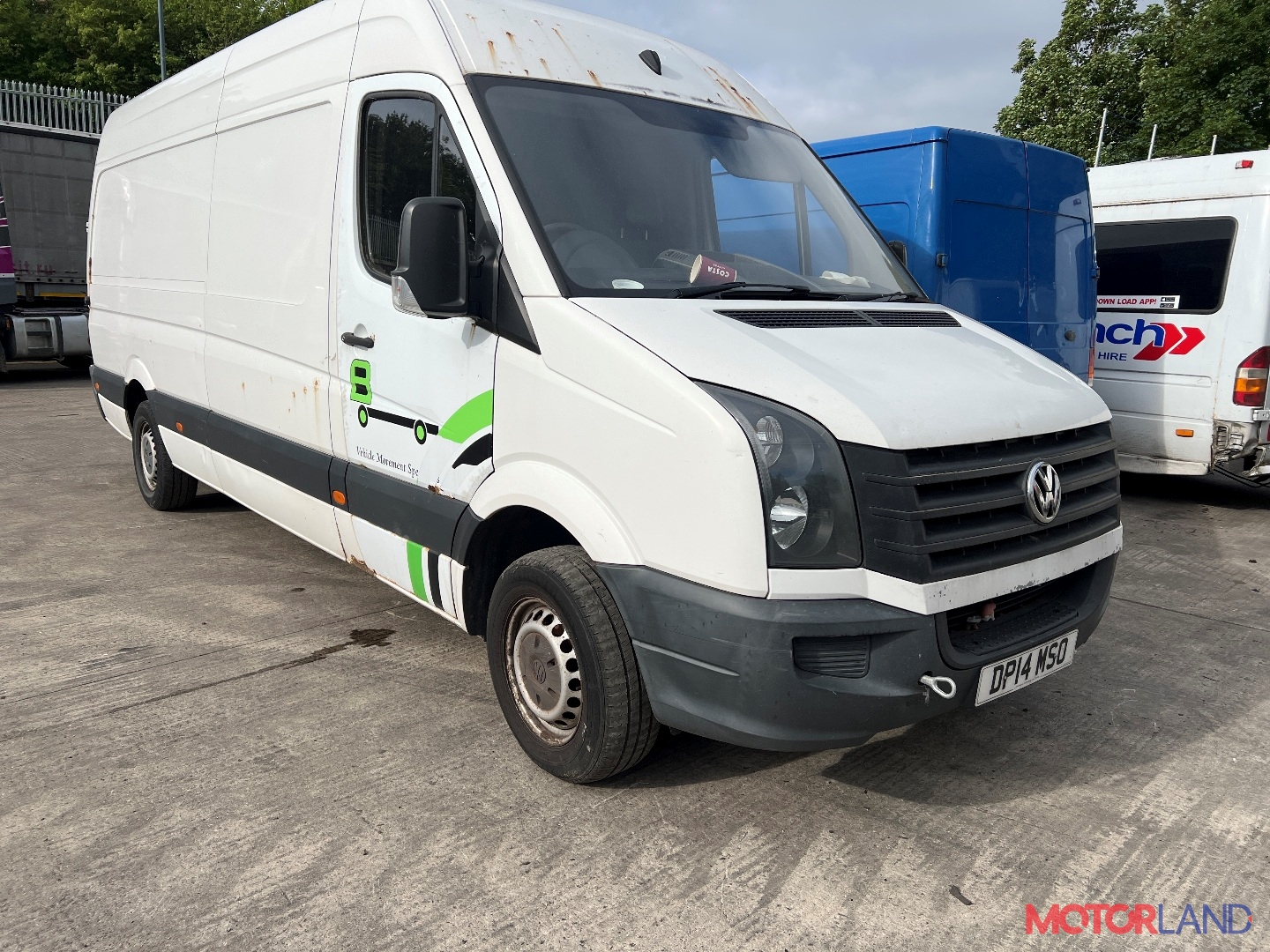 Недавно поступивший автомобиль Volkswagen Crafter 2006-2016 - разборочный  номер t34514