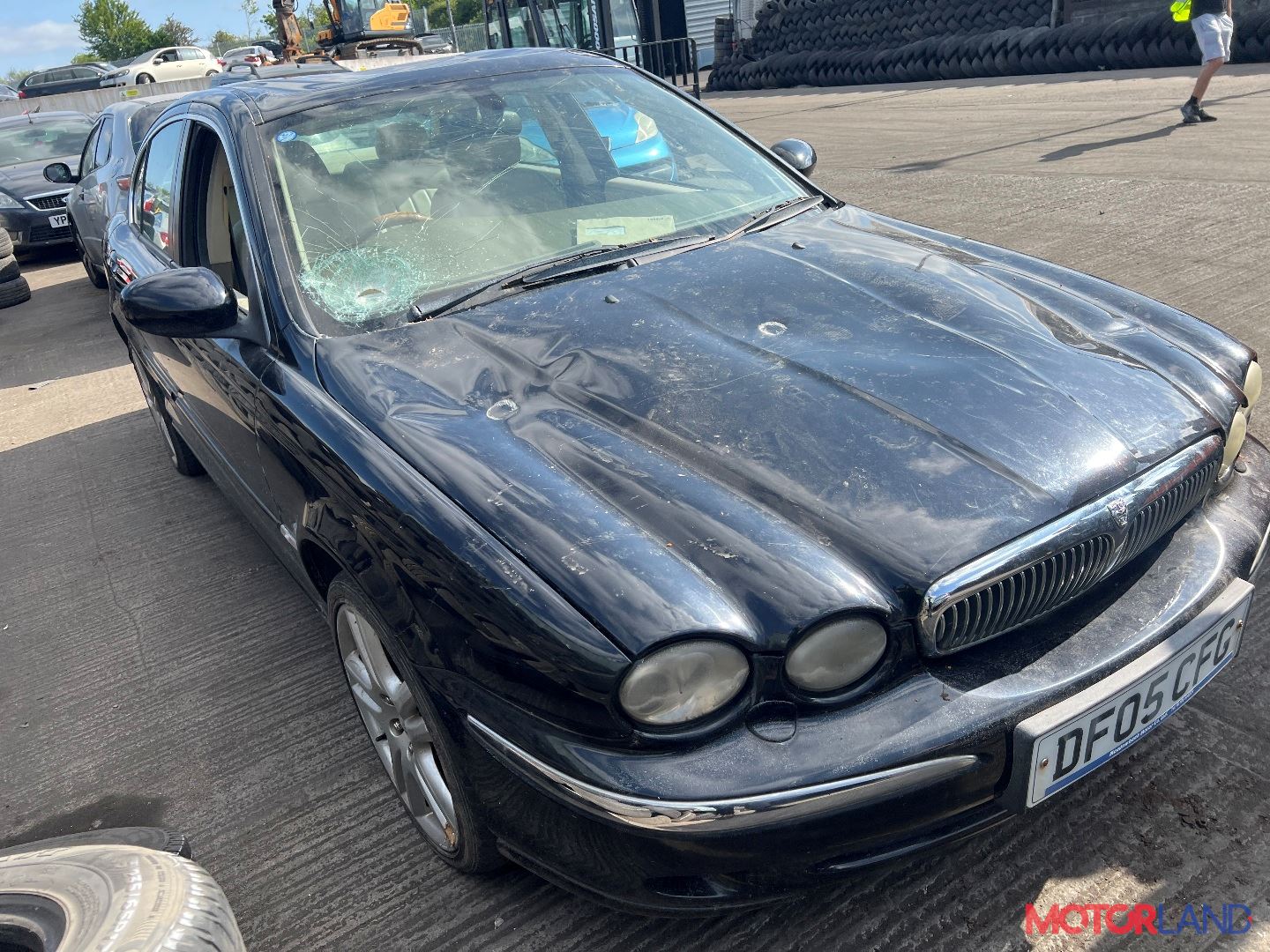 Недавно поступивший автомобиль Jaguar X-type - разборочный номер t34420