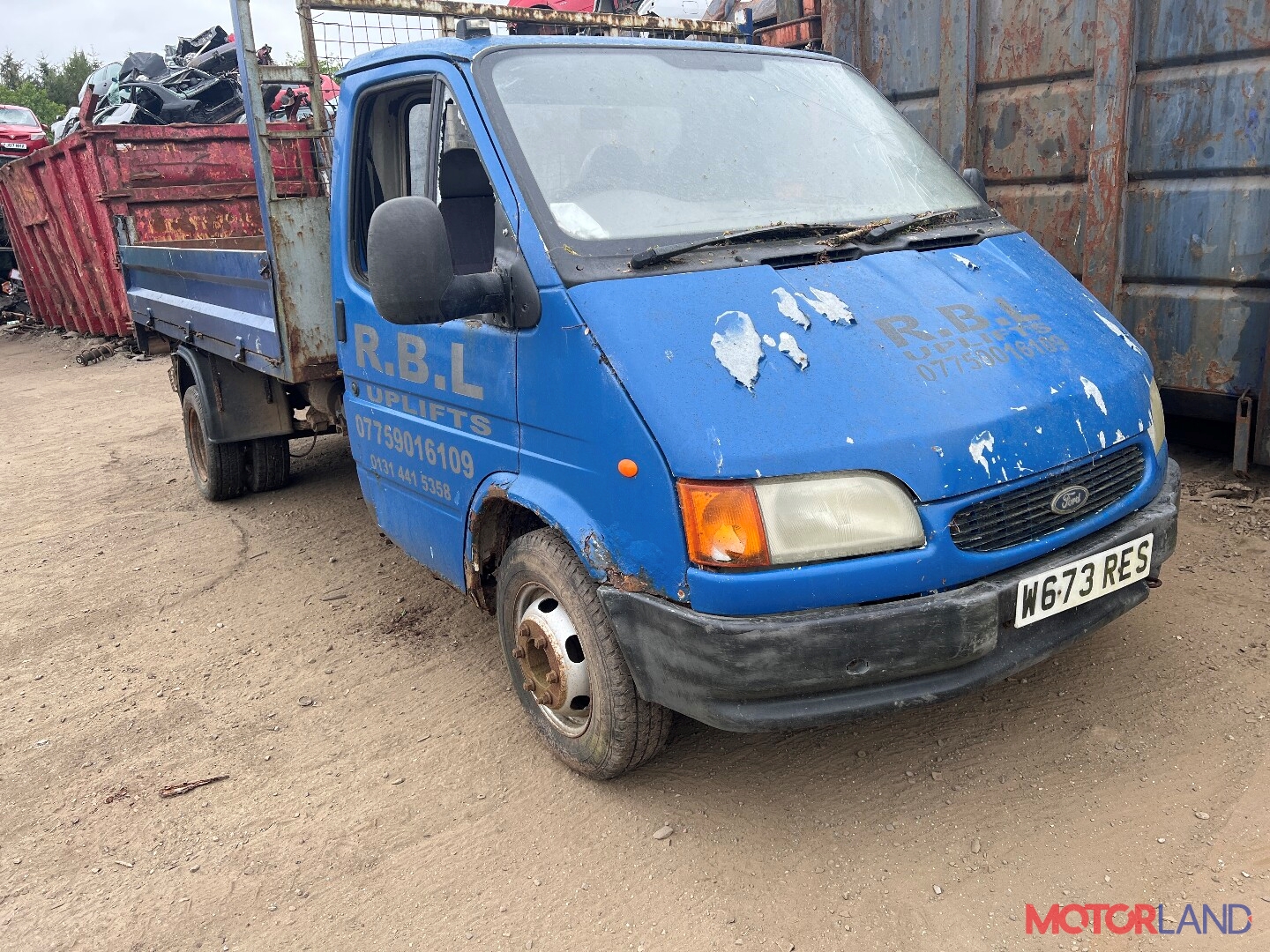 Недавно поступивший автомобиль Ford Transit 1994-2000 - разборочный номер  x3756