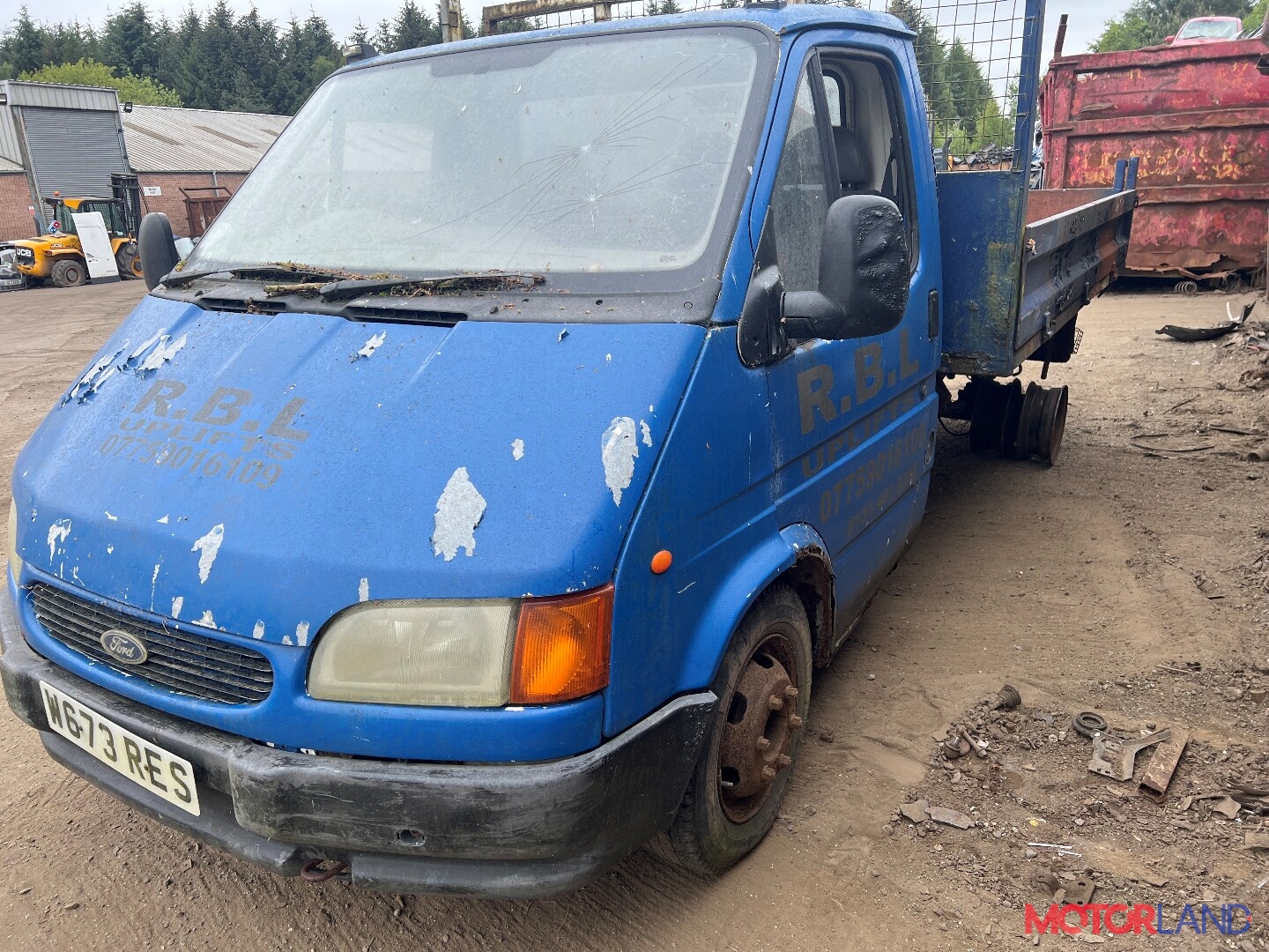 Недавно поступивший автомобиль Ford Transit 1994-2000 - разборочный номер  x3756