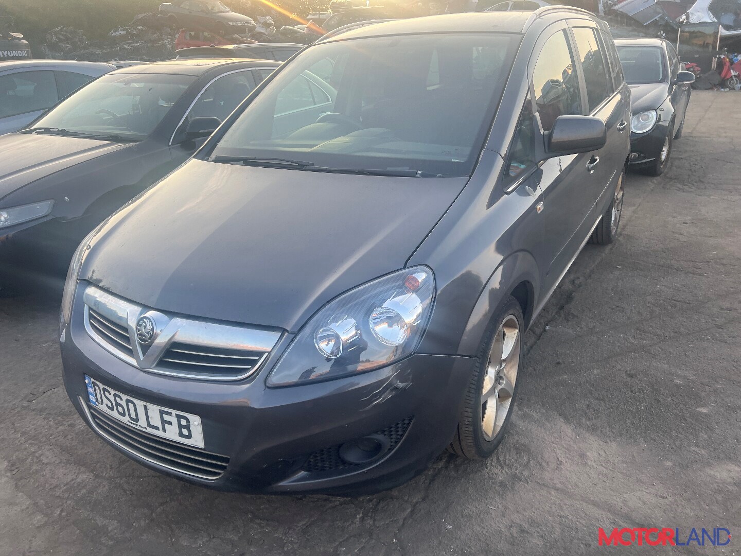 Недавно поступивший автомобиль Opel Zafira B 2005-2012 - разборочный номер  x3727