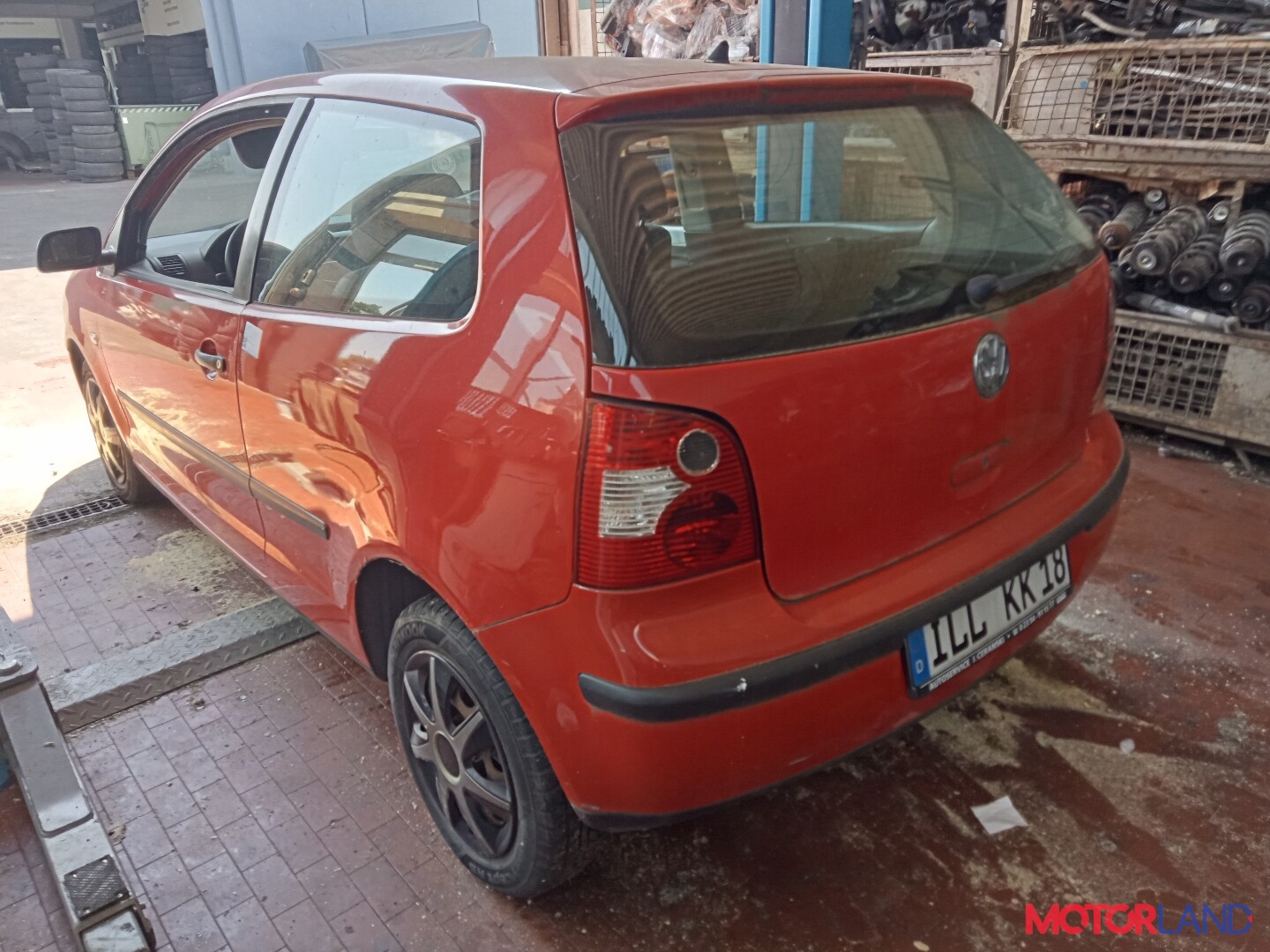 Недавно поступивший автомобиль Volkswagen Polo 2001-2005 - разборочный  номер 26884