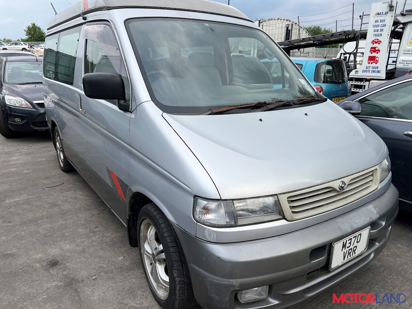 Недавно поступивший автомобиль Mazda Bongo Friendee 1995-2005 - разборочный  номер t34497