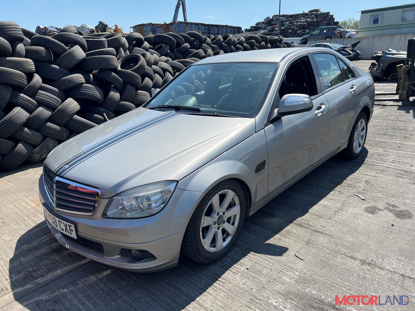 Недавно поступивший автомобиль Mercedes C W204 2007-2013 - разборочный  номер t34903