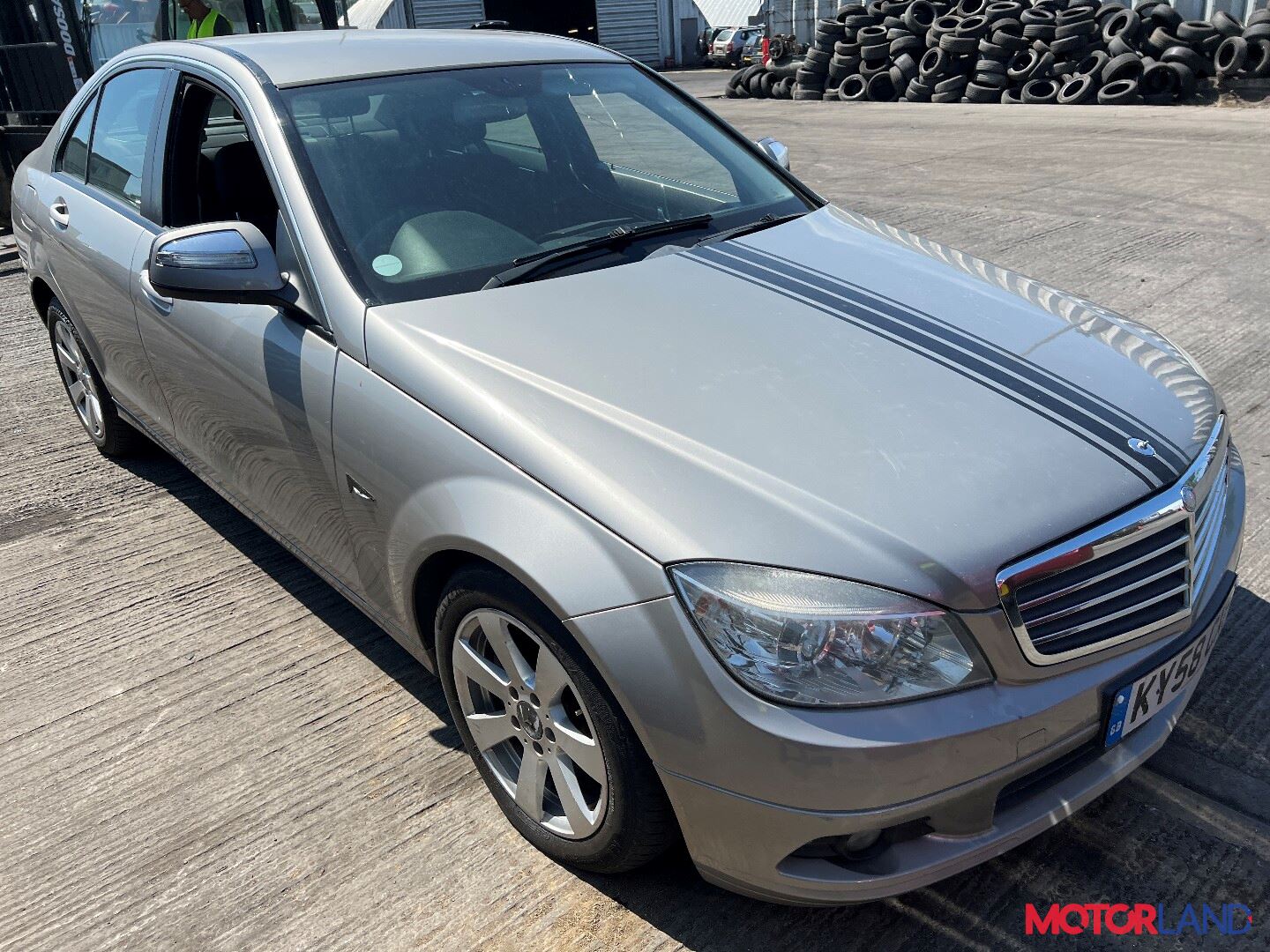 Недавно поступивший автомобиль Mercedes C W204 2007-2013 - разборочный  номер t34903