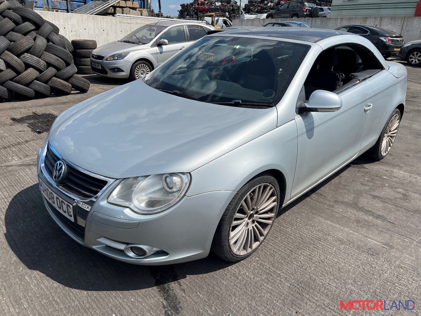 Недавно поступивший автомобиль Volkswagen Eos - разборочный номер t34531