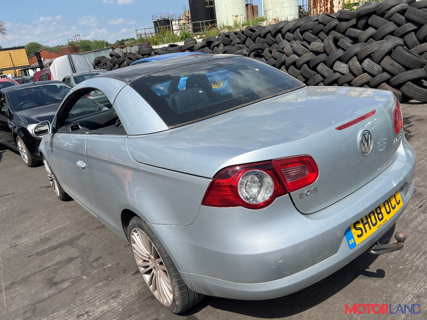 Недавно поступивший автомобиль Volkswagen Eos - разборочный номер t34531